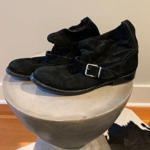 Burberry Suede Ankle Boots Size 41 / 11